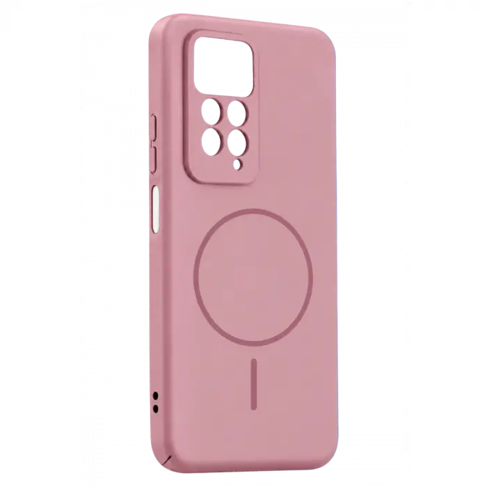 Xiaomi Redmi Note 11 Pro Mika Pc Magsafe Kapak - Pembe