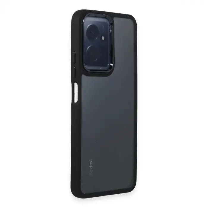 Xiaomi Redmi Note 12 4g Kılıf Dora Kapak - Siyah
