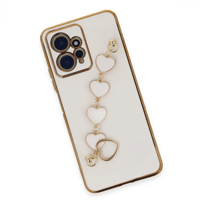 Xiaomi Redmi Note 12 4g Kılıf Esila Silikon - Beyaz