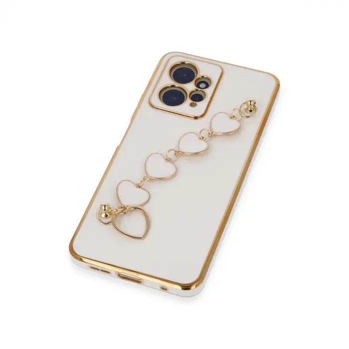 Xiaomi Redmi Note 12 4g Kılıf Esila Silikon - Beyaz