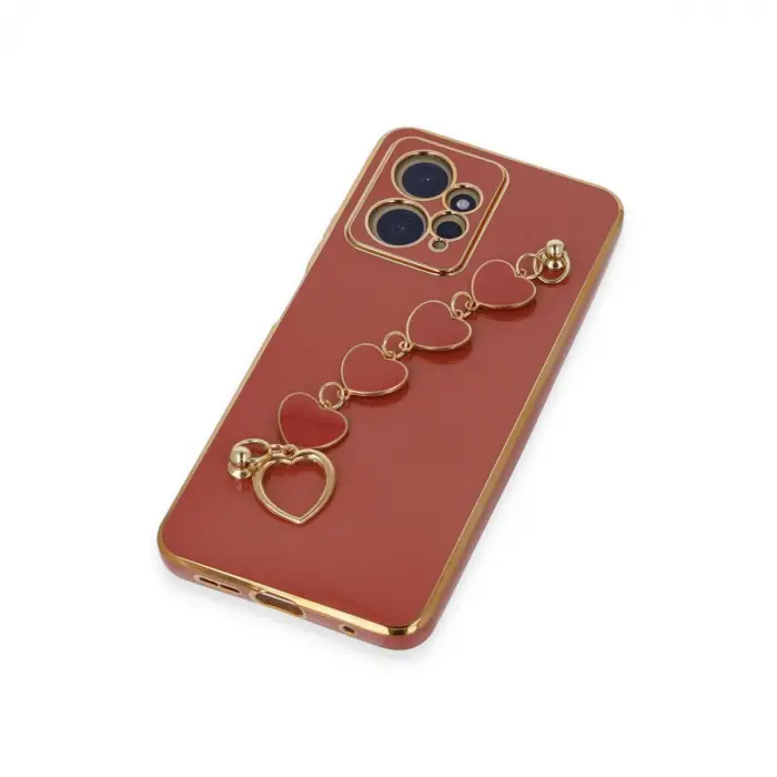 Xiaomi Redmi Note 12 4g Kılıf Esila Silikon - Kırmızı