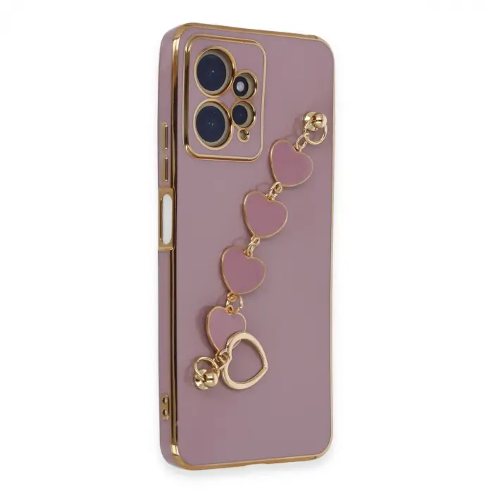 Xiaomi Redmi Note 12 4g Kılıf Esila Silikon - Mor