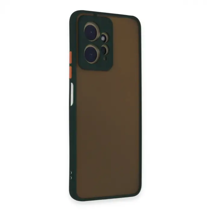 Xiaomi Redmi Note 12 4g Kılıf Montreal Silikon Kapak - Yeşil