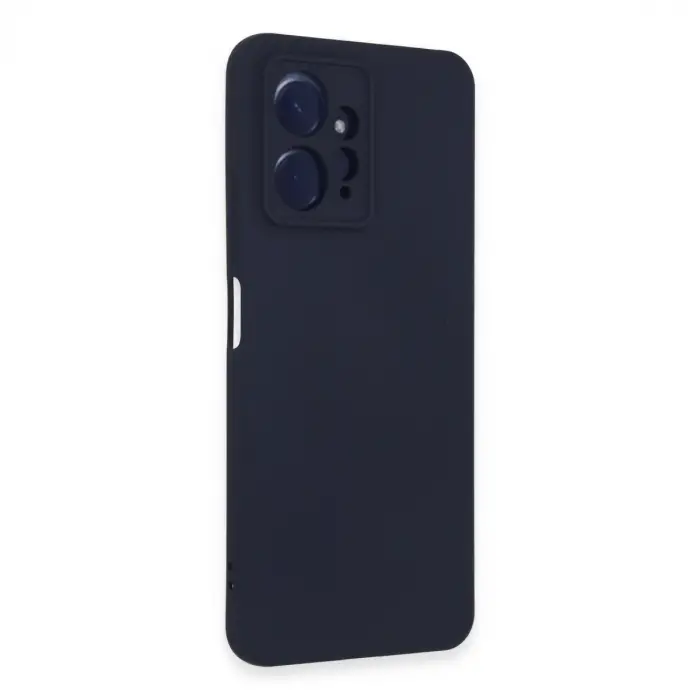 Xiaomi Redmi Note 12 4g Kılıf Nano İçi Kadife Silikon - Lacivert