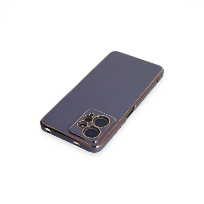 Xiaomi Redmi Note 12 4g Kılıf Volet Silikon - Mavi