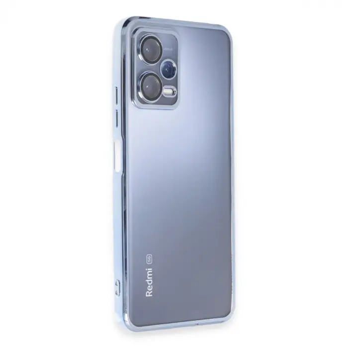 Xiaomi Redmi Note 12 5g Kılıf Razer Lensli Silikon - Açık Mavi