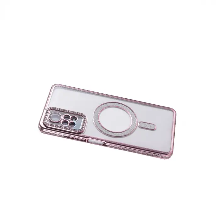 Xiaomi Redmi Note 12 Pro 4g Joke Simli Magneticsafe Kılıf - Pembe