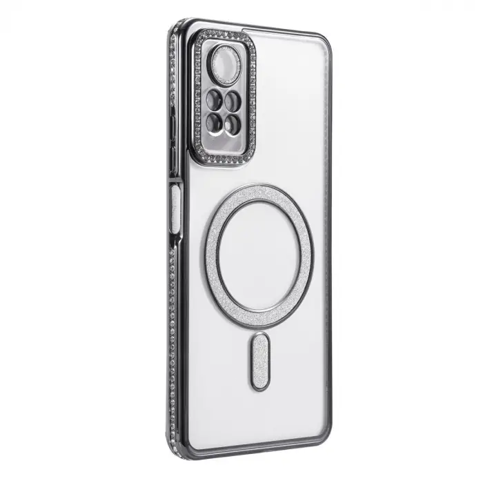 Xiaomi Redmi Note 12 Pro 4g Joke Simli Magneticsafe Kılıf - Siyah