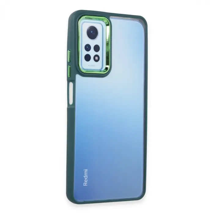 Xiaomi Redmi Note 12 Pro 4g Kılıf Dora Kapak - Haki Yeşil