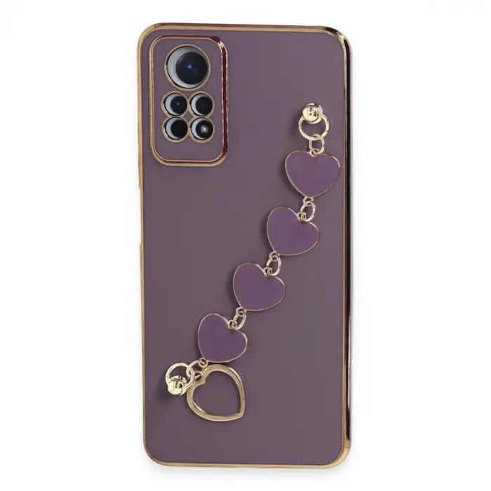 Xiaomi Redmi Note 12 Pro 4g Kılıf Esila Silikon - Mor