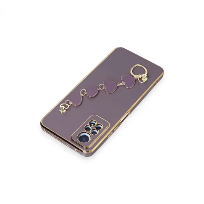 Xiaomi Redmi Note 12 Pro 4g Kılıf Esila Silikon - Mor