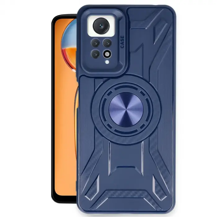 Xiaomi Redmi Note 12 Pro 4g Kılıf Lincoln Silikon - Lacivert