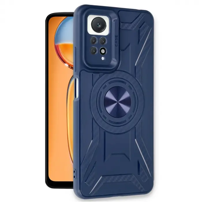 Xiaomi Redmi Note 12 Pro 4g Kılıf Lincoln Silikon - Lacivert