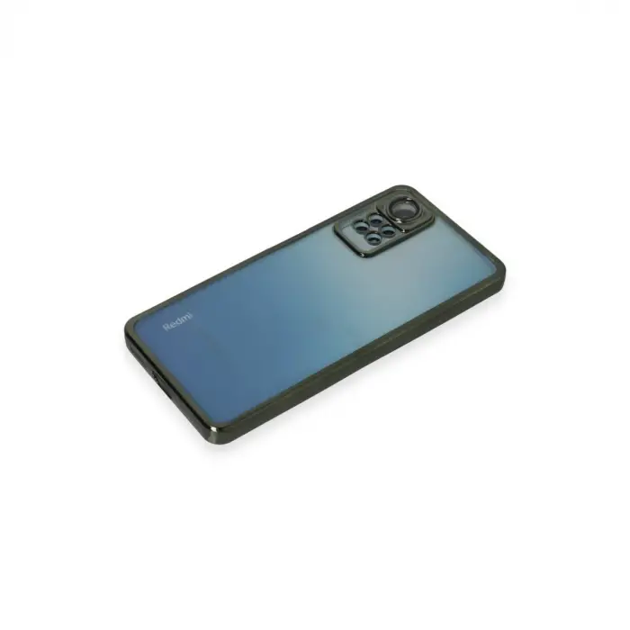 Xiaomi Redmi Note 12 Pro 4g Kılıf Razer Lensli Silikon - Yeşil