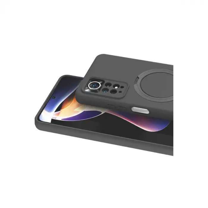 Xiaomi Redmi Note 12 Pro 4g Regal Magsafe Standlı Kapak - Titan Gri