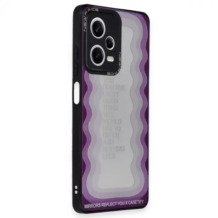 Xiaomi Redmi Note 12 Pro 5g Kılıf Mirror Desenli Kapak - Mirror - 5