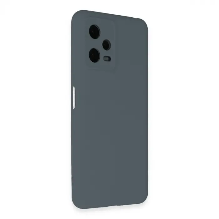 Xiaomi Redmi Note 12 Pro 5g Kılıf Nano İçi Kadife Silikon - Gri