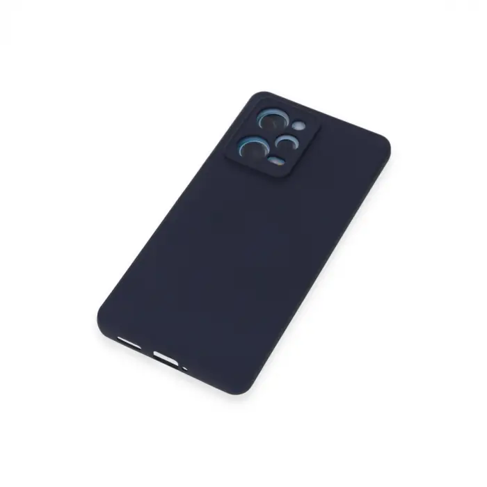 Xiaomi Redmi Note 12 Pro 5g Kılıf Nano İçi Kadife Silikon - Lacivert