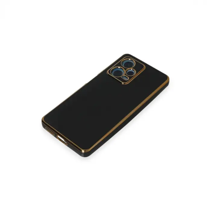Xiaomi Redmi Note 12 Pro Plus Kılıf Volet Silikon - Siyah