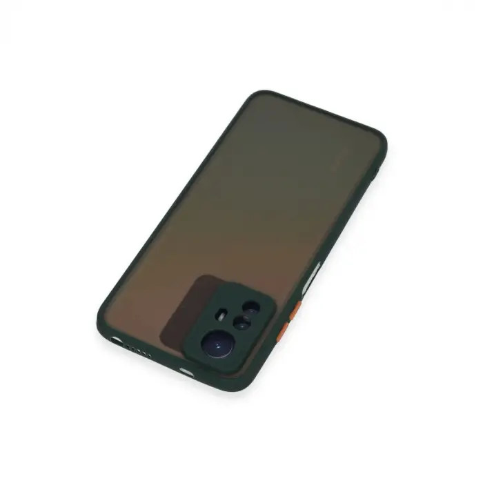 Xiaomi Redmi Note 12s Kılıf Montreal Silikon Kapak - Yeşil
