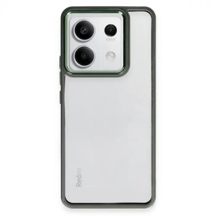 Xiaomi Redmi Note 13 4g Kılıf Power Silikon - Koyu Yeşil