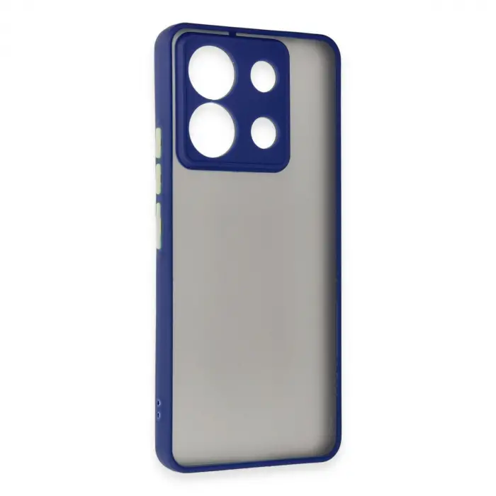 Xiaomi Redmi Note 13 5g Kılıf Montreal Silikon Kapak - Lacivert