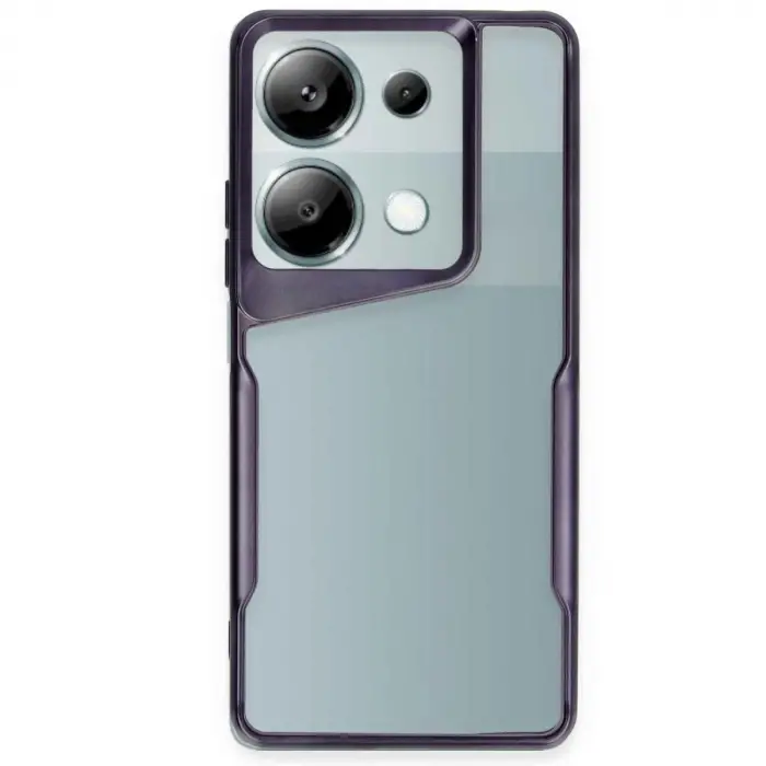Xiaomi Redmi Note 13 Pro 4g Kılıf Boyi Silikon Kapak - Derin Mor
