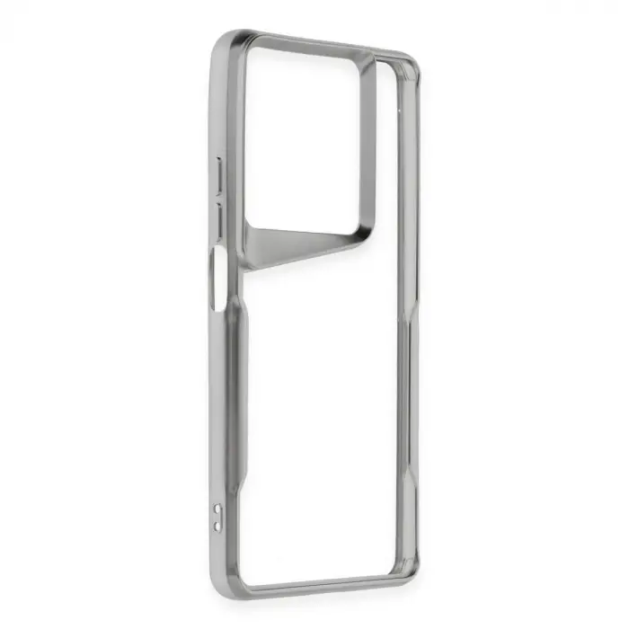 Xiaomi Redmi Note 13 Pro 4g Kılıf Boyi Silikon Kapak - Gümüş