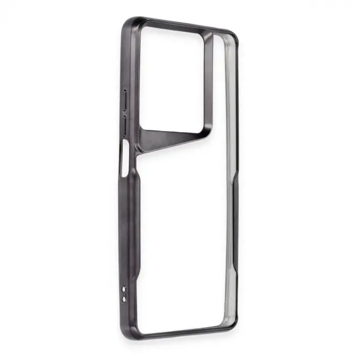 Xiaomi Redmi Note 13 Pro 4g Kılıf Boyi Silikon Kapak - Siyah