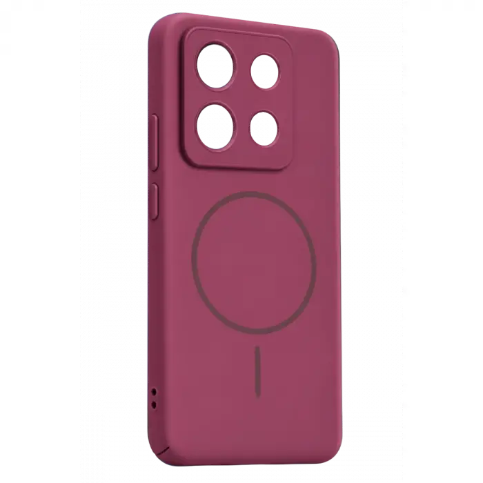 Xiaomi Redmi Note 13 Pro 4g Mika Pc Magsafe Kapak - Bordo