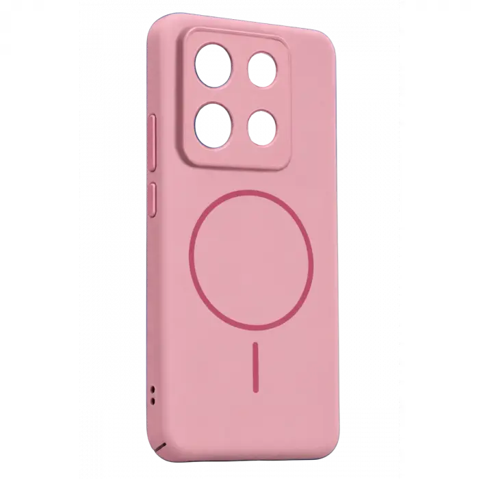 Xiaomi Redmi Note 13 Pro 4g Mika Pc Magsafe Kapak - Pembe