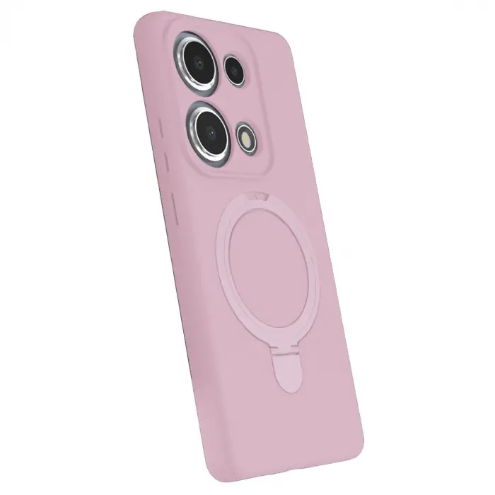 Xiaomi Redmi Note 13 Pro 4g Regal Magsafe Standlı Kapak - Açık Pembe