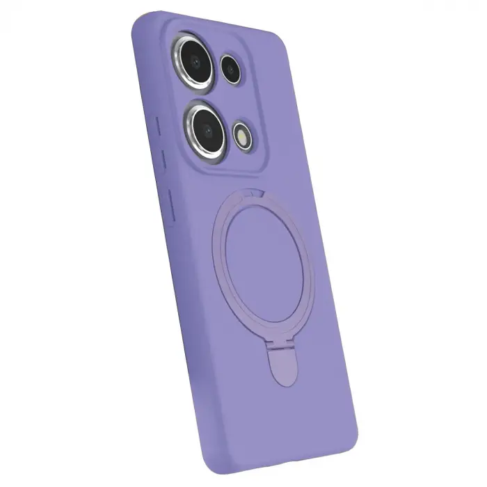 Xiaomi Redmi Note 13 Pro 4g Regal Magsafe Standlı Kapak - Lila