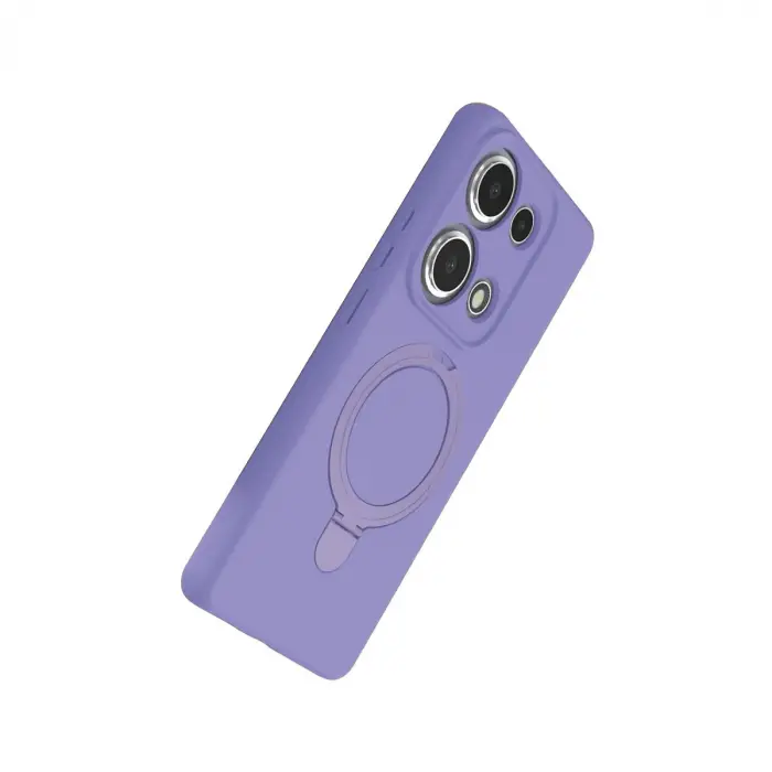 Xiaomi Redmi Note 13 Pro 4g Regal Magsafe Standlı Kapak - Lila