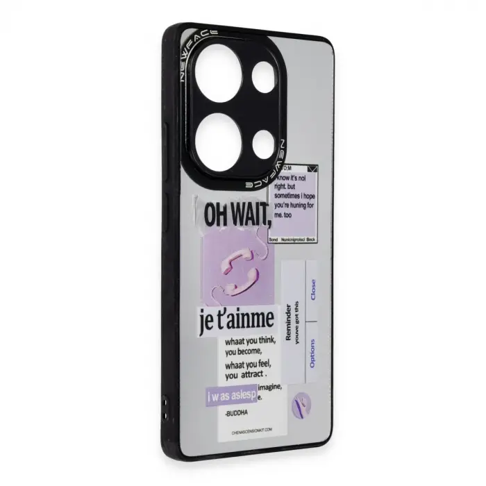Xiaomi Redmi Note 13 Pro 5g Kılıf Mirror Desenli Kapak - Mirror - 4