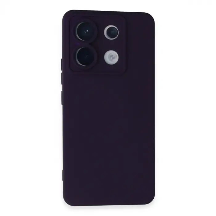 Xiaomi Redmi Note 13 Pro 5g Kılıf Nano İçi Kadife Silikon - Mor