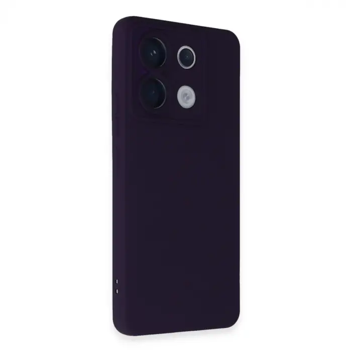 Xiaomi Redmi Note 13 Pro 5g Kılıf Nano İçi Kadife Silikon - Mor