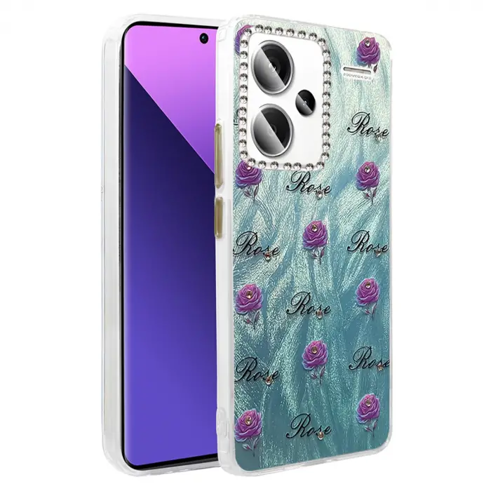 Xiaomi Redmi Note 13 Pro Plus Kılıf Blade Aynalı Desenli Kapak - Desen 9