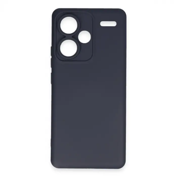 Xiaomi Redmi Note 13 Pro Plus Kılıf Nano İçi Kadife Silikon - Lacivert