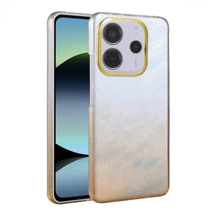 Xiaomi Redmi Note 14 4g Glossy Kapak - Çöl Titanyum