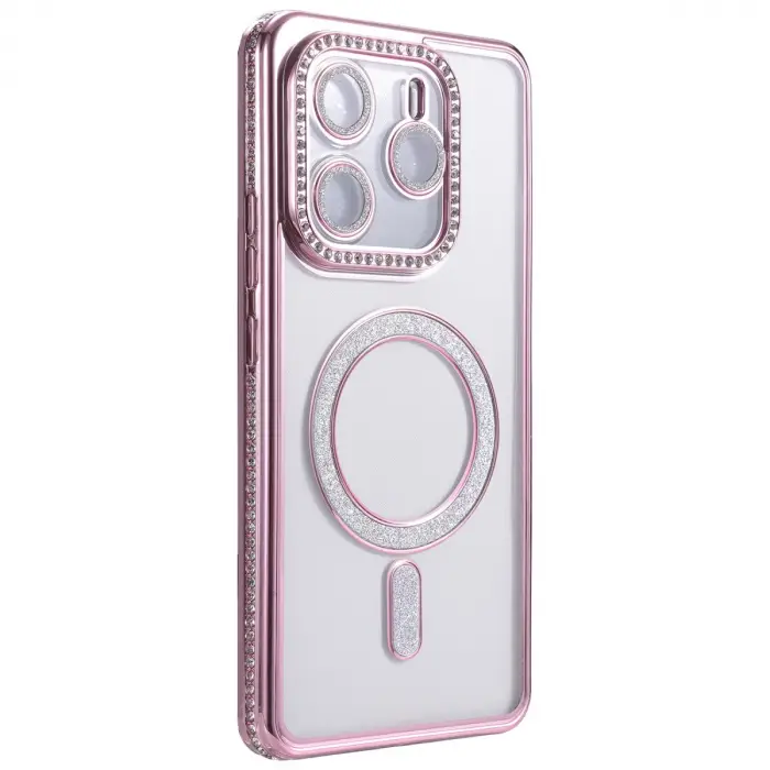 Xiaomi Redmi Note 14 4g Joke Simli Magneticsafe Kılıf - Pembe