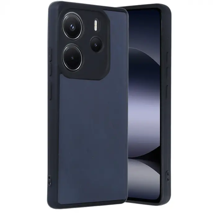 Xiaomi Redmi Note 14 4g Kılıf Aras Deri Kapak - Lacivert