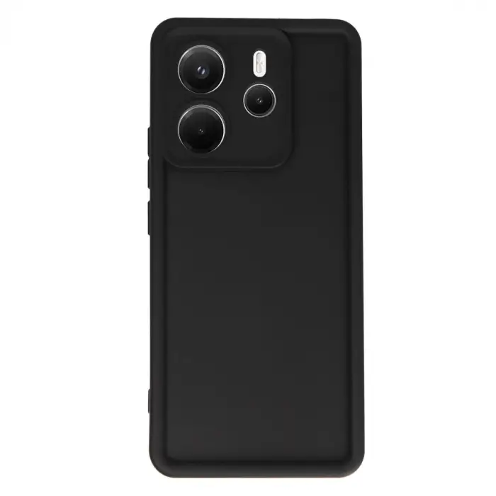 Xiaomi Redmi Note 14 4g Kılıf Viera Silikon - Siyah
