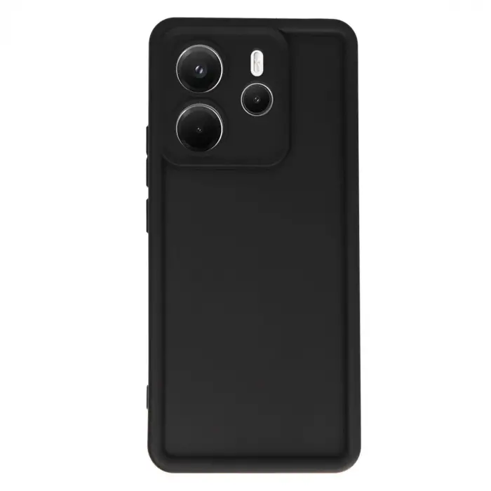 Xiaomi Redmi Note 14 4g Kılıf Viera Silikon - Siyah