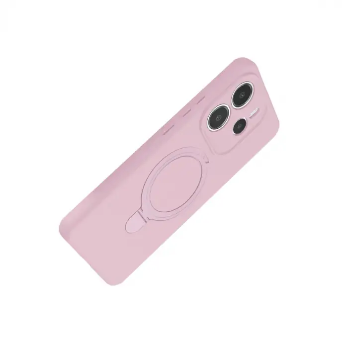 Xiaomi Redmi Note 14 4g Regal Magsafe Standlı Kapak - Açık Pembe