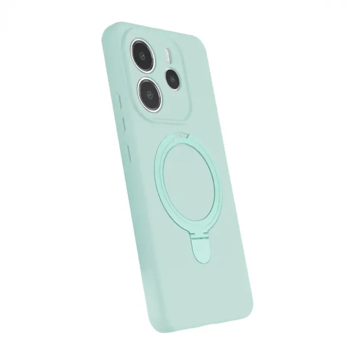 Xiaomi Redmi Note 14 4g Regal Magsafe Standlı Kapak - Su Yeşili