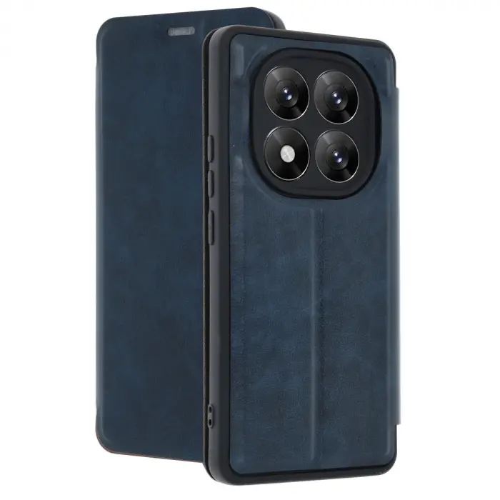 Xiaomi Redmi Note 14 Pro 4g Kılıf Flip Cover - Lacivert
