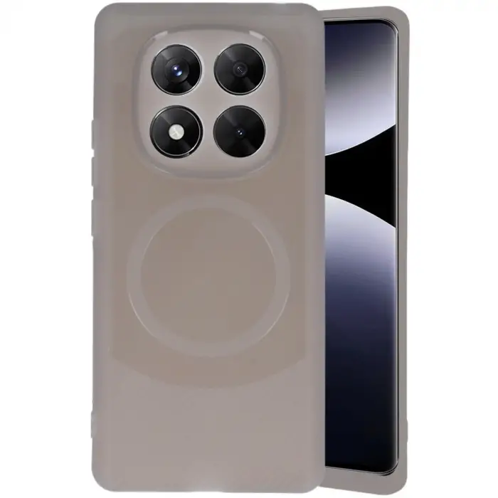 Xiaomi Redmi Note 14 Pro 4g Kılıf Maya Karbon Kapak - Gri