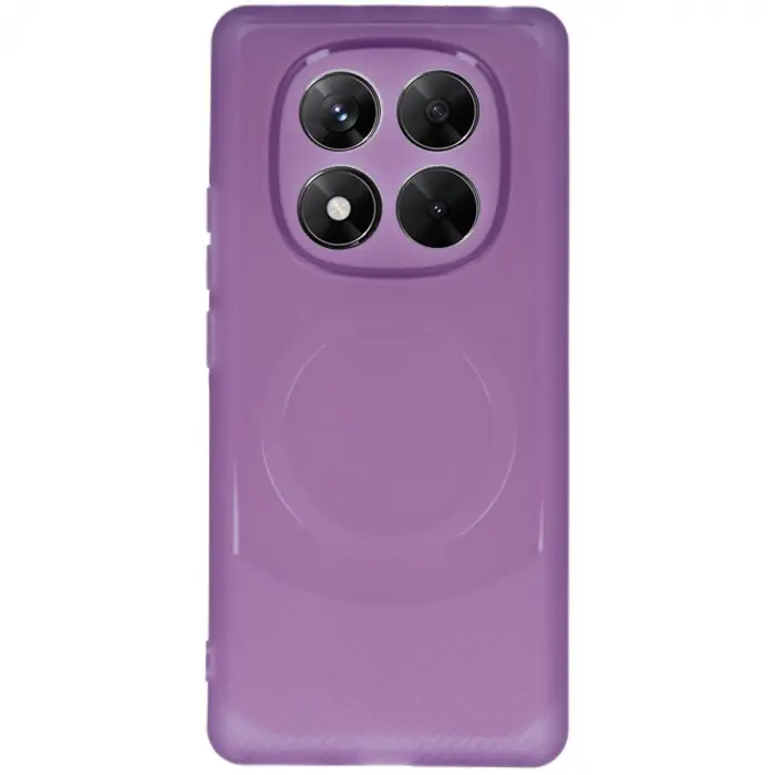 Xiaomi Redmi Note 14 Pro 4g Kılıf Maya Karbon Kapak - Mürdüm