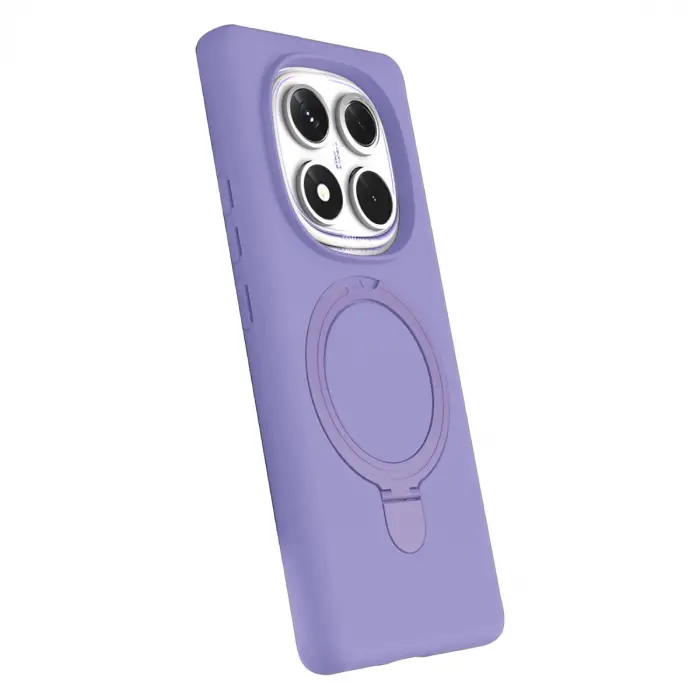 Xiaomi Redmi Note 14 Pro 4g Regal Magsafe Standlı Kapak - Lila